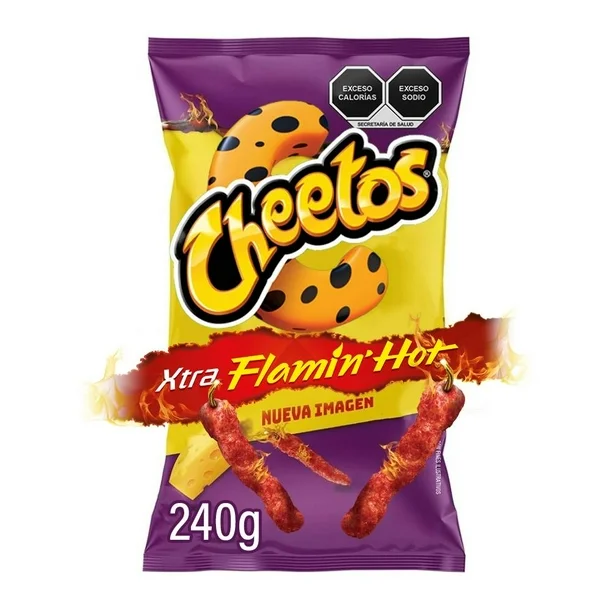 Cheetos Flaming