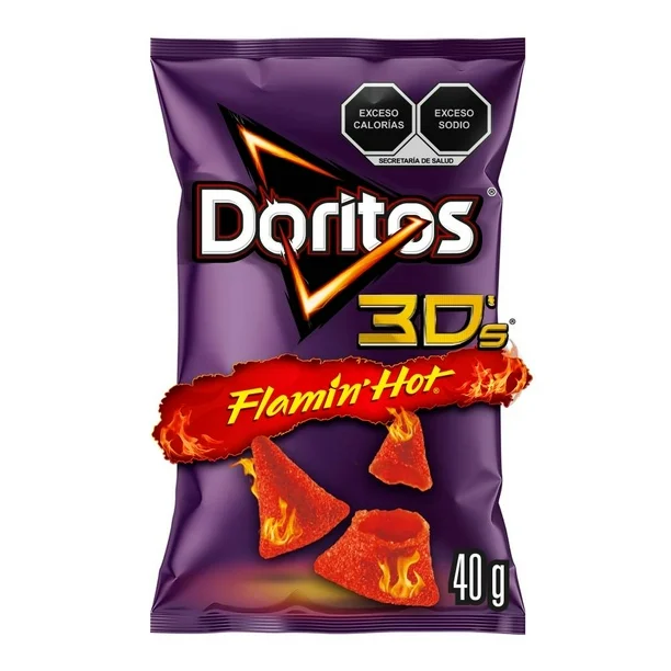 Doritos 3D Flaming